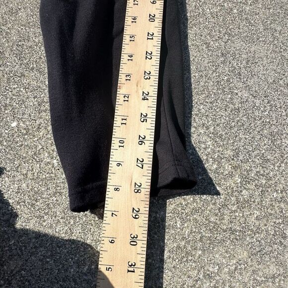 Adidas Miami Hurricanes Sweatpants Mens Medium (29x28) Black Activewear Pants - Picture 4 of 9